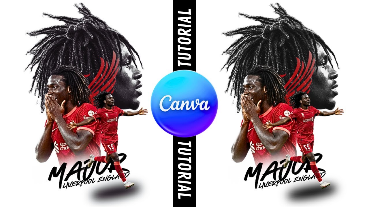Como criar um design esportivo no canva gratuito - flyer esportiva aula completa