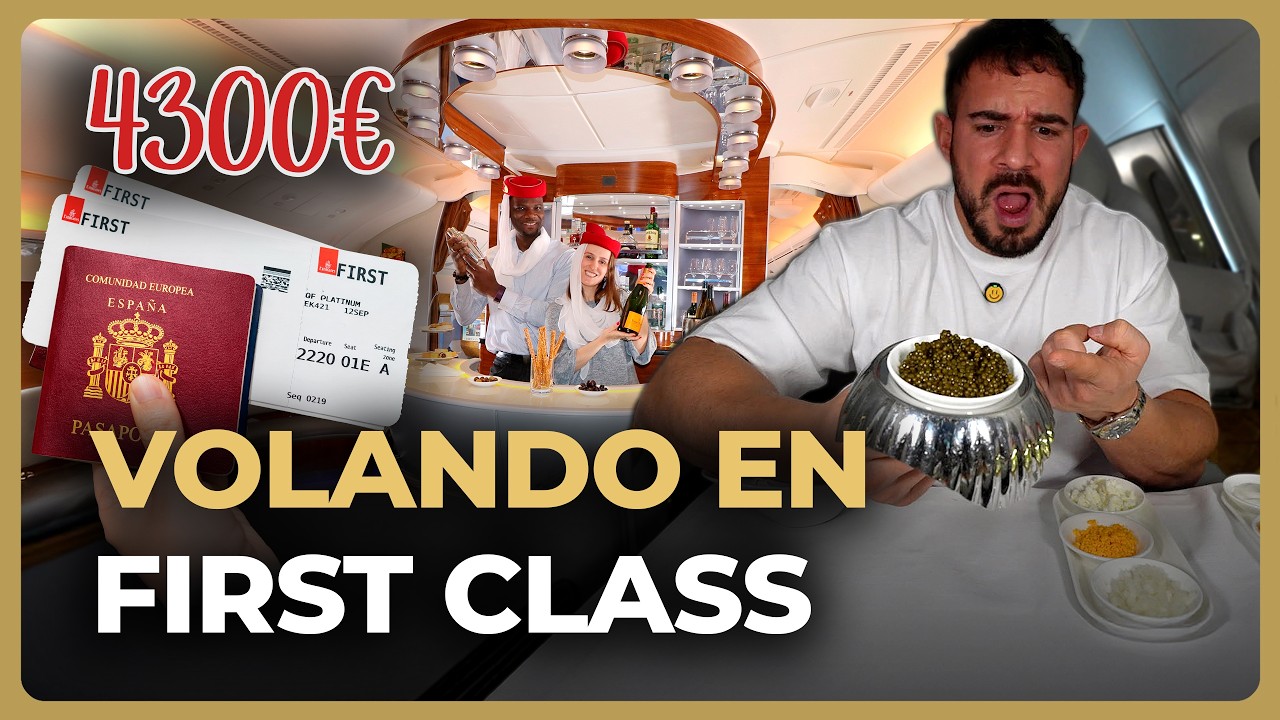 Viajé en FIRST con EMIRATES y NO MOLA TANTO (AIRBUS A380 800)