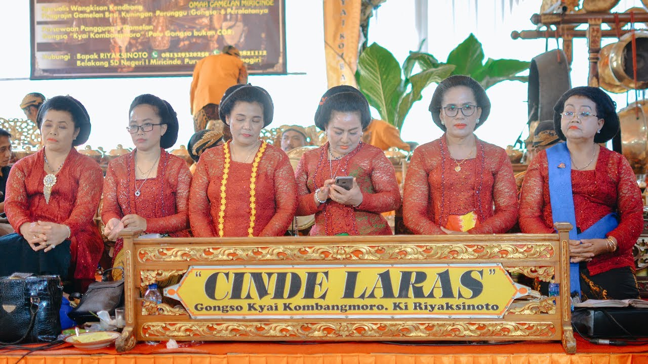NGLARAS GENDING CINDE LARAS - PERNIKAHAN RETNO & NANANG - OMAH GAMELAN MIRICINDE PURWANTORO WONOGIRI