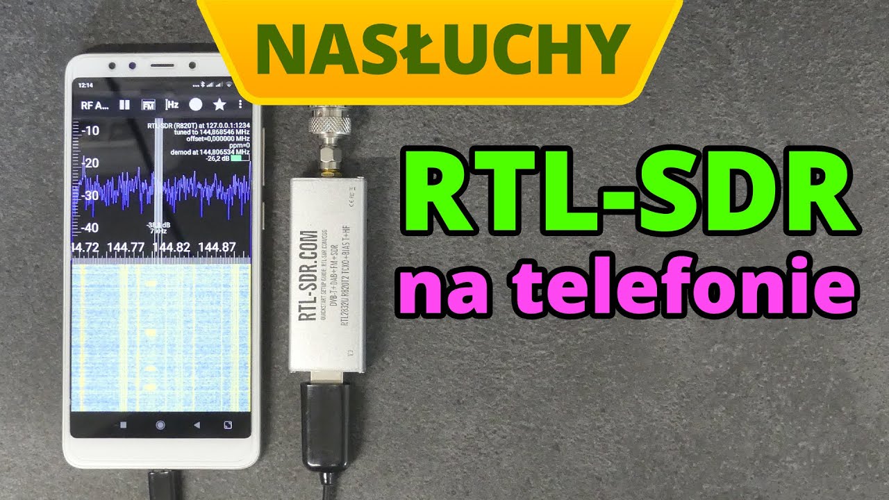 RTL-SDR na telefonie z Androidem. Podłączenie i aplikacje do odbioru