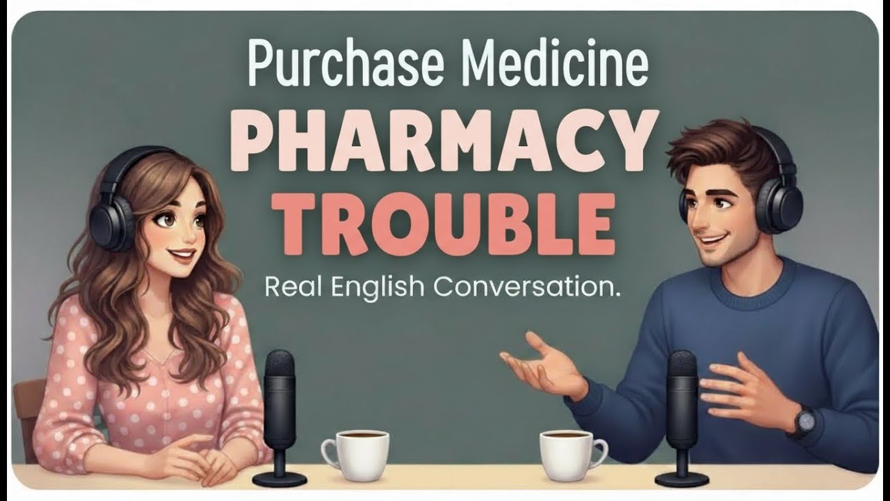 Изучение английского языка с помощью реальной беседы | 💊 Диалог в аптеке - Прием лекарств | ❤️‍🩹