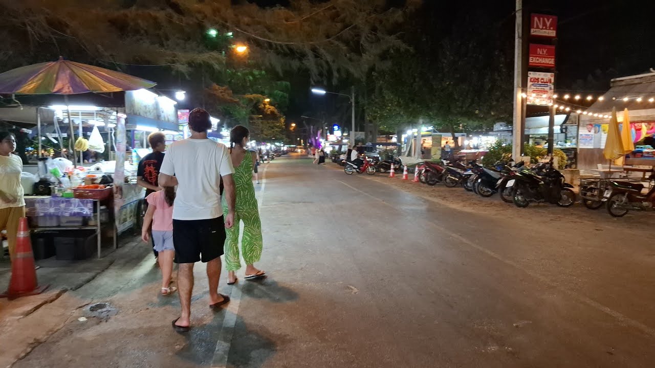 Evening Walk, Nai Yang Beach, Phuket, Thailand