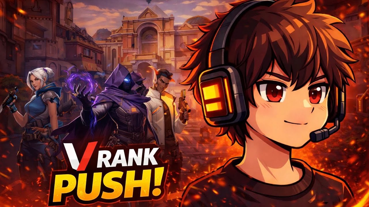 Ajj hoga RANK Push in valo| #chill #livestream