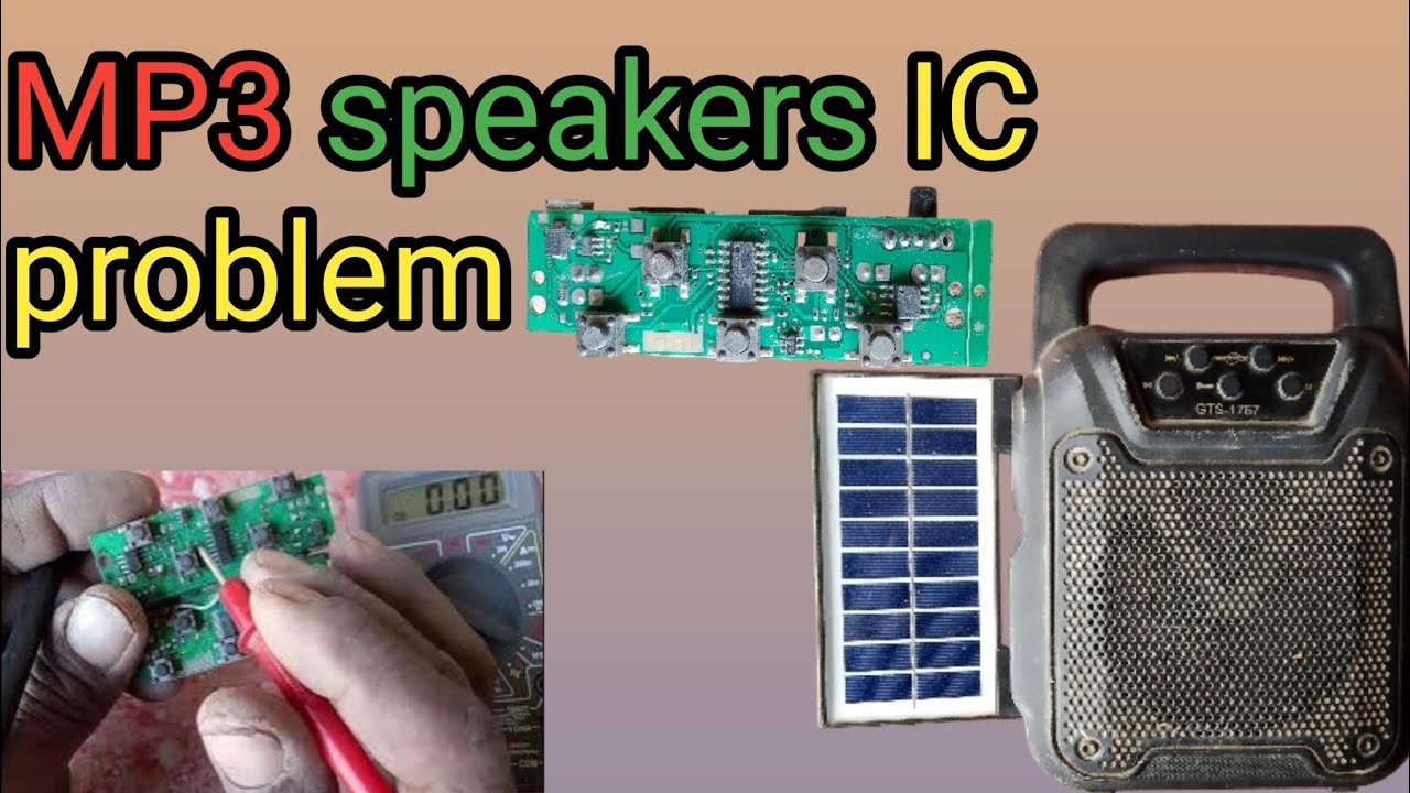 Kts1706 MP3 kit IC problem easy solution#solarmp3 kit repair