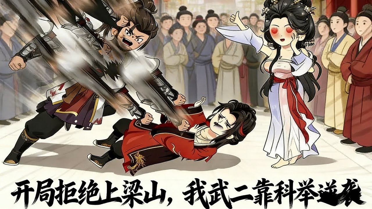 【Multi Sub】《娶如烟，考科举，我吴老二绝不上浪山》 觉醒前世记忆，我绝不上梁山！这一世，我要护住哥哥，用状元之才平定乱世！#热门漫画 #动漫 #沙雕动画