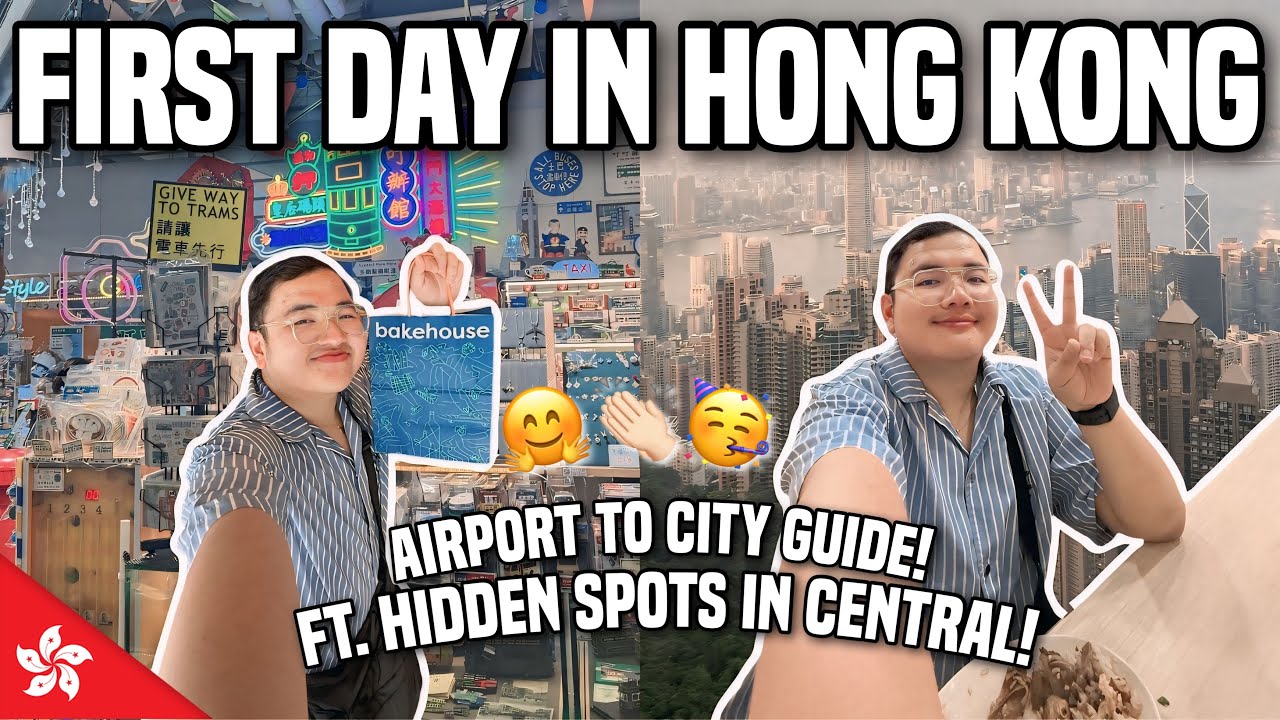 FIRST DAY in HONG KONG: HIDDEN SPOTS IN CENTRAL 🇭🇰 | Ivan de Guzman