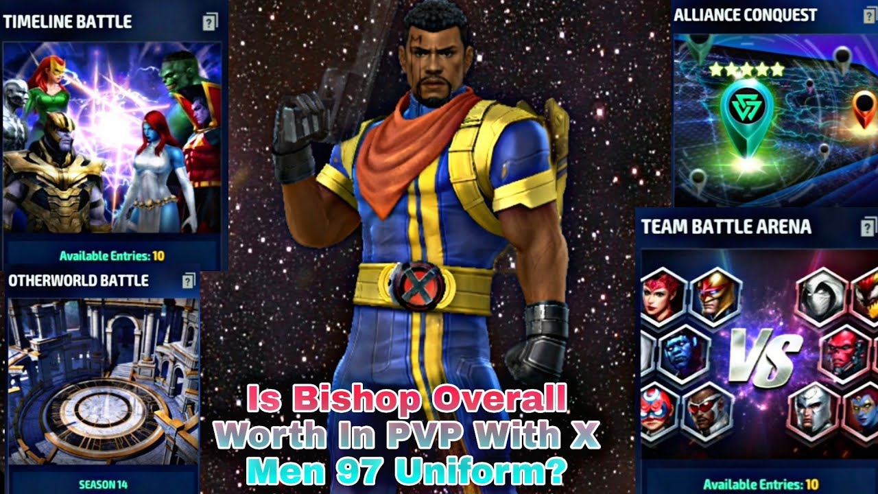 Is Bishop Overall Worth In PVP With X Men 97 Uniform? - Marvel Future Fight