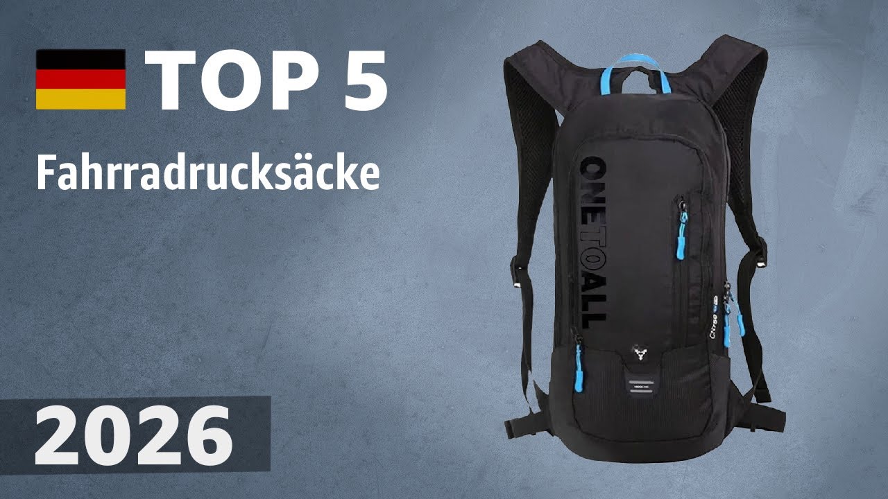 TOP—5. Beste Fahrradrucksäcke. Test & Vergleich 2026