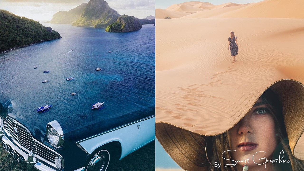 How to Composite imges in Photoshop | Photo manipulation