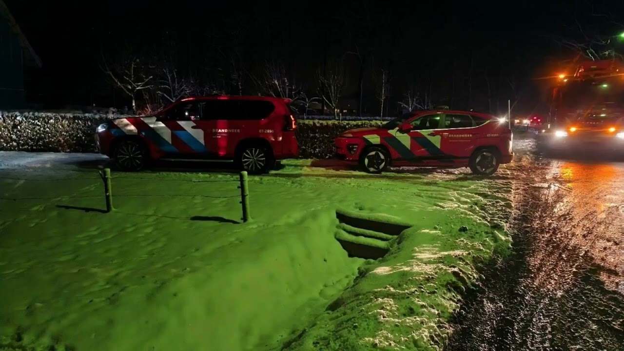 Brandmelding in Harskamp 