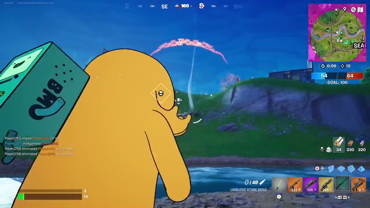 Jack The Dog Skin Fortnite Gameplay