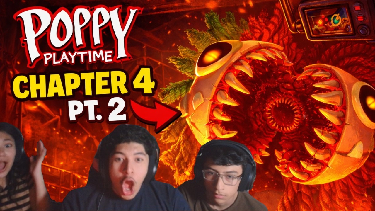 Poppy Playtime Chapter 4 Gameplay – Part 2 (We Kept Screaming)