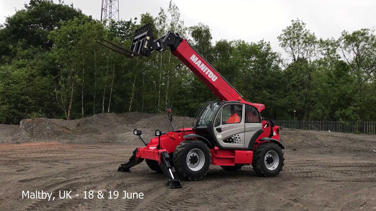 Lot 200 - 2019 Manitou MT1440 EASY 4x4x4 Telescopic Forklift (SN: 15911)