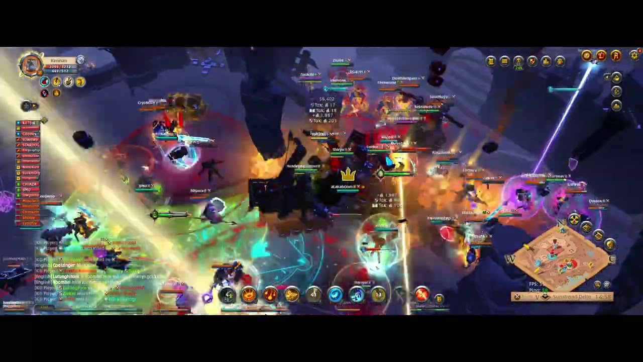 Albion Asia ZVZ Dawnsong - Mar7 2026 14UTC Castle Late Fight