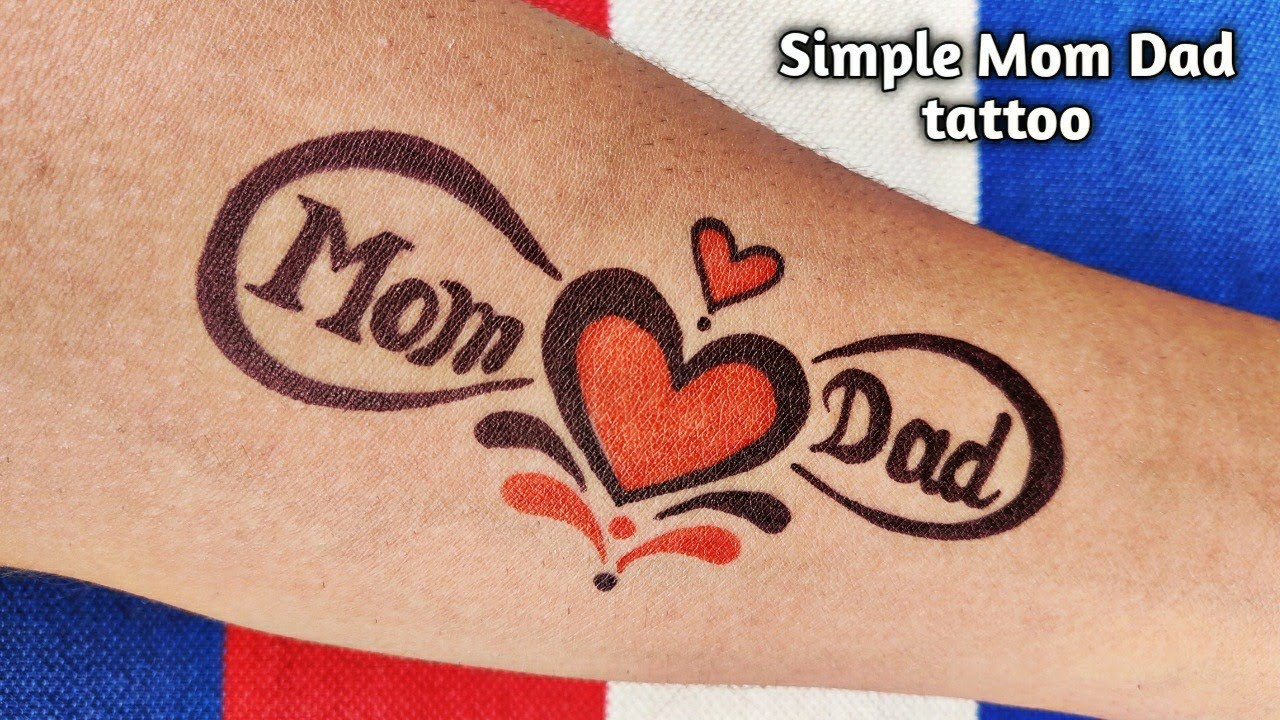 Mom dad // star 🌟 // music simbol tattoo designs.