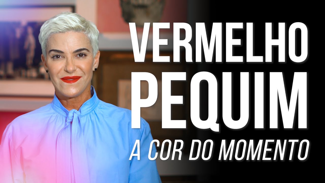 Qual a cor do VER&Atilde;O 2024?! O VERMELHO PEQUIM, sabe que cor &eacute; essa?