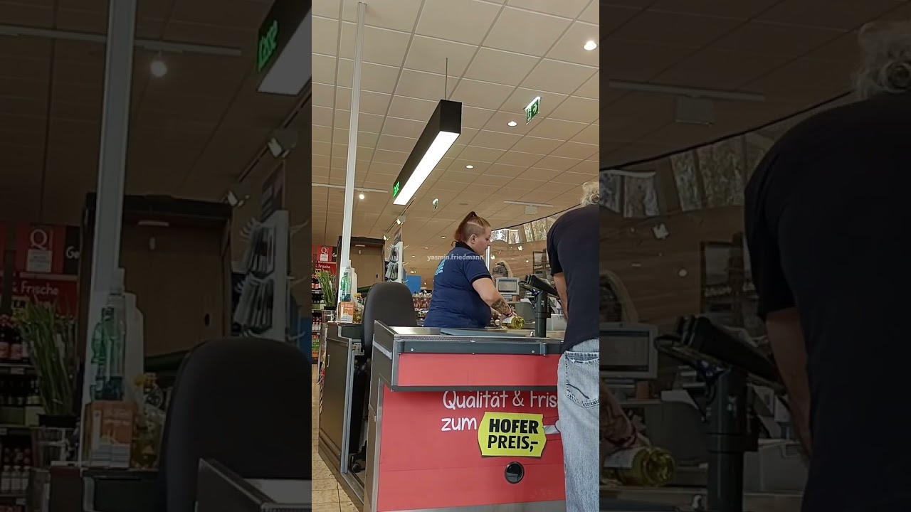 the fastest cashier in Austria
