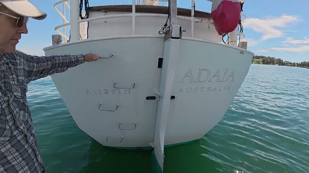 SV Adaia Transom and steering deep dive