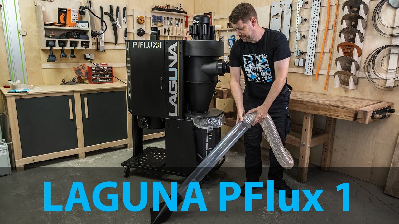 Cyclone Dust Collector LAGUNA PFlux 1 | IGM Tools and Machinery