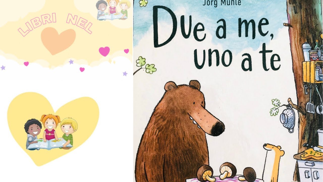 DUE A ME, UNO A TE | AUDIOLIBRO PER BAMBINI |  LETTURE PER BAMBINI |