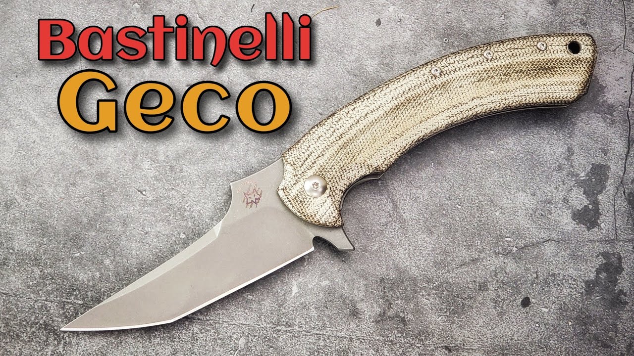 Bastinelli Geco Tanto Flipper: Different and Useful EDC & More!