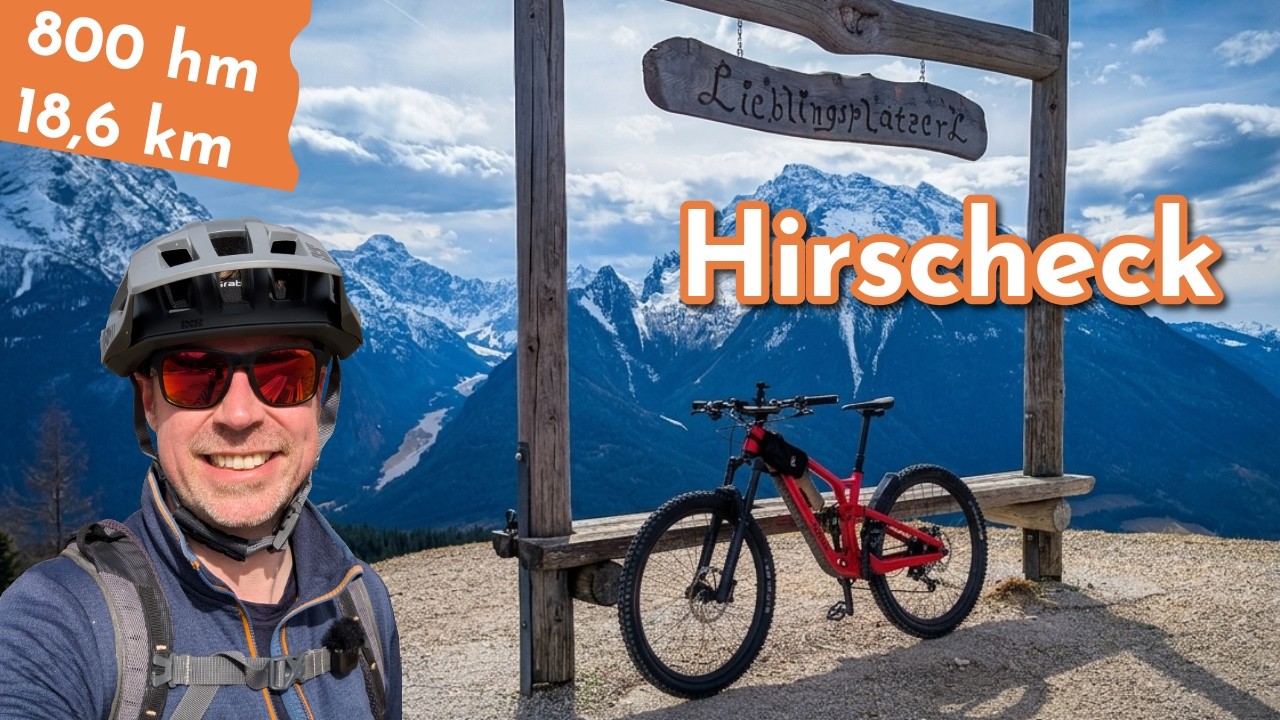 Lohnt sich die Qual? MTB Tour aufs Hirscheck 🚴‍♂️💨