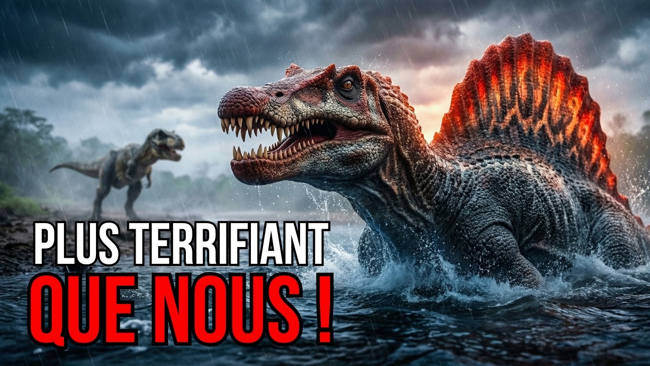 Le Titan que même le Tyrannosaurus-Rex redoutait - L'histoire du Spinosaurus