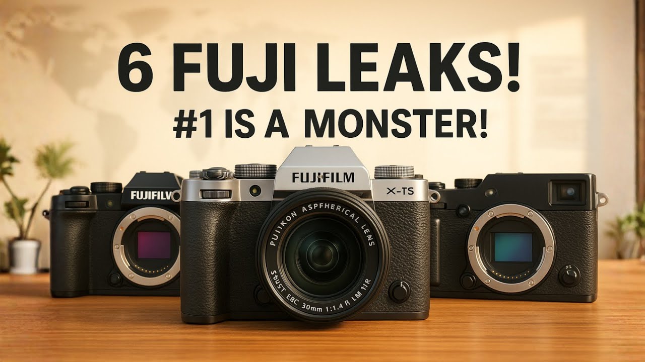6 Fujifilm Cameras JUST LEAKED — And #1 Is a MONSTER!
