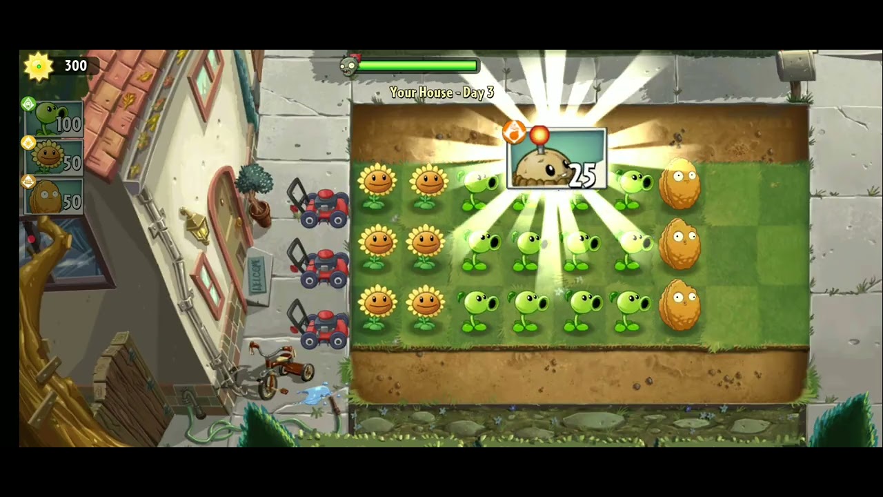 هل تقدر تختم لعبت plant vs zombies 