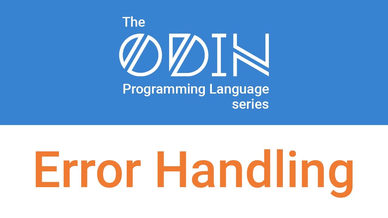 Error handling in Odin
