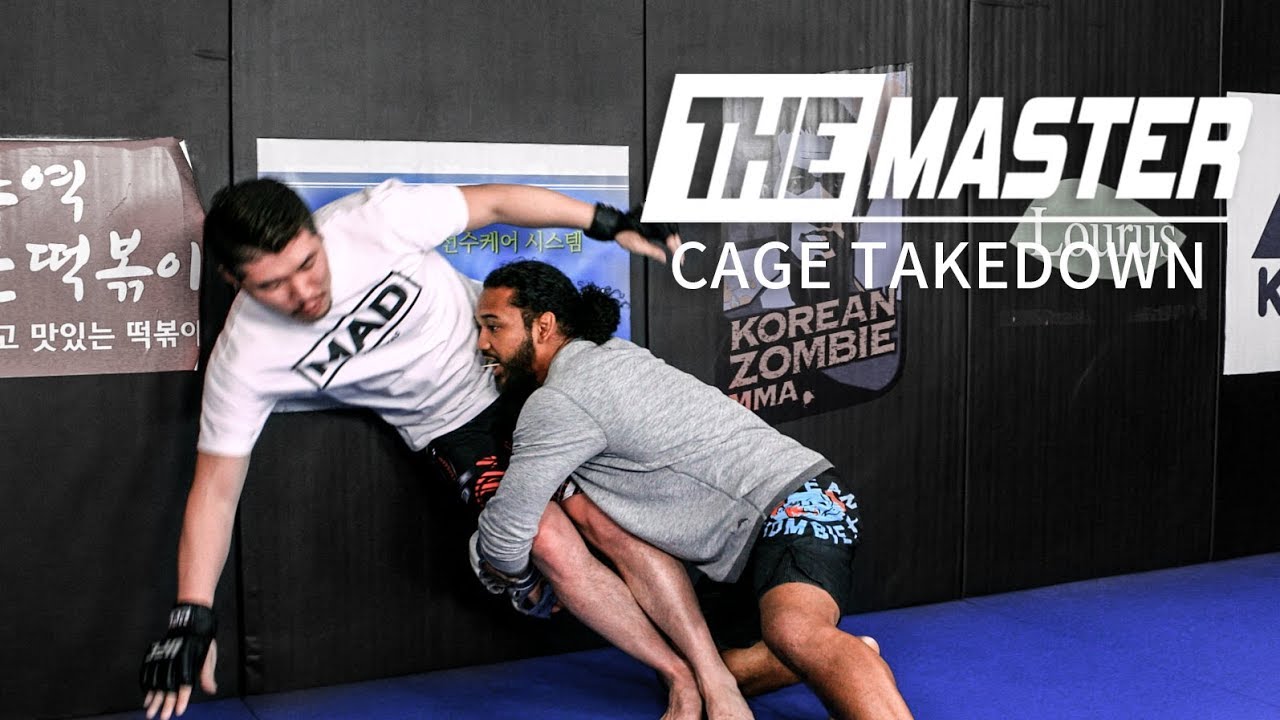 [몬스터짐 더 마스터] 다시 뛰는 벤 헨더슨, 핏불 제압할 케이지 테이크다운③ - [The Master] Benson Henderson's cage takedown