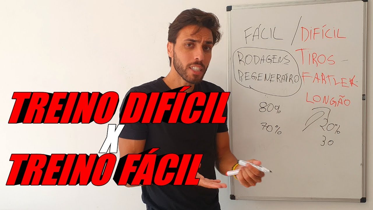 TREINO DIFÍCIL x TREINO FÁCIL | COMO EU DISTRIBUO A CORRIDA