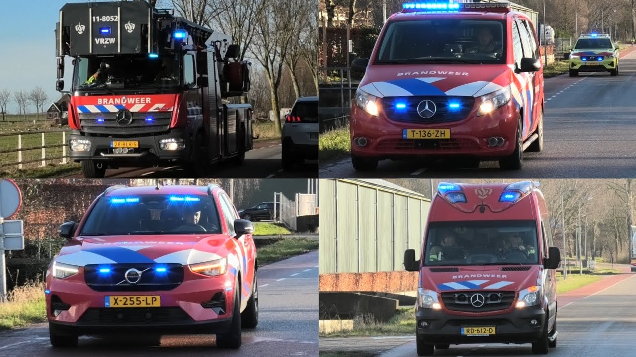 Grote Brand in boerderij aan de Noorderweg in Wijdewormer - Hulpdiensten met spoed onderweg!
