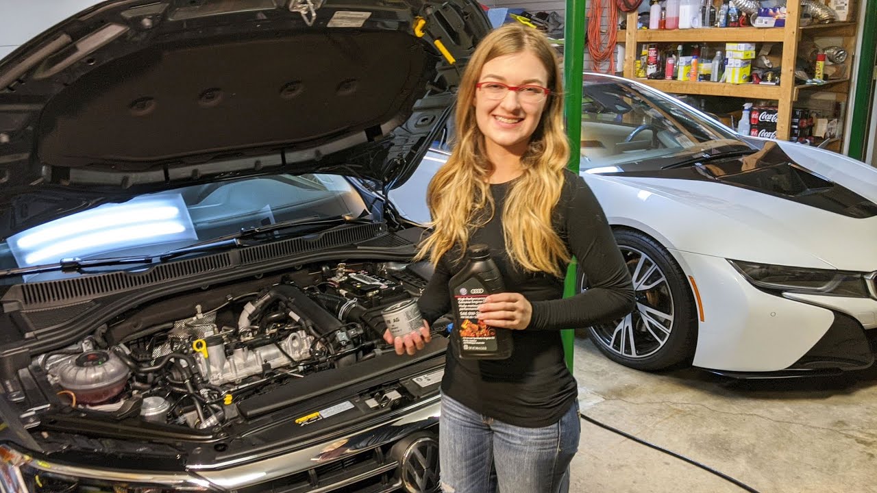 Руководство по замене масла в VW Jetta Mk VII 2019 года и установка системы быстрого слива Valvomax