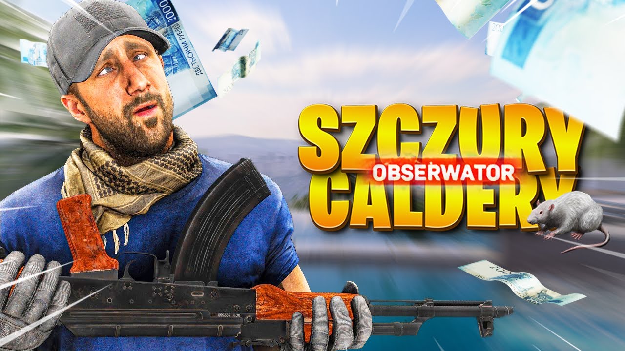 🤣 WARZONE SOLO, ale TEN SZCZUR DECYDOWAŁ CZY ZAROBIĘ 100 ZŁOTYCH... (SZCZURY CALDERY)