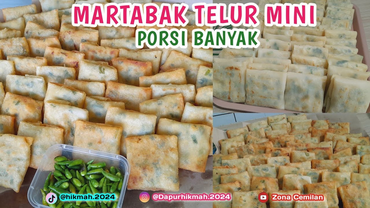 PASTI TIDAK MENYANGKA DENGAN RASANYA. MARTABAK TELUR MINI EKONOMIS JUALANKU