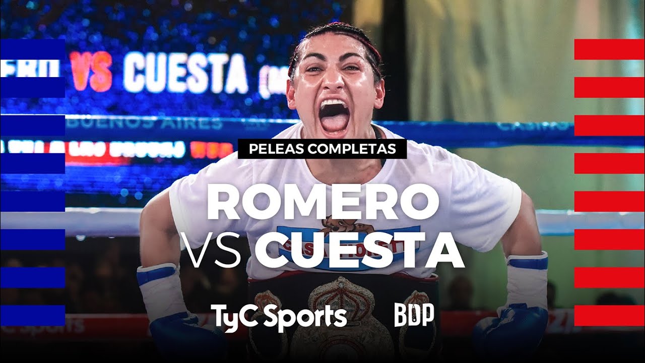 Nazarena Romero vs. Paulette Cuesta - Boxeo de Primera - TyCSports