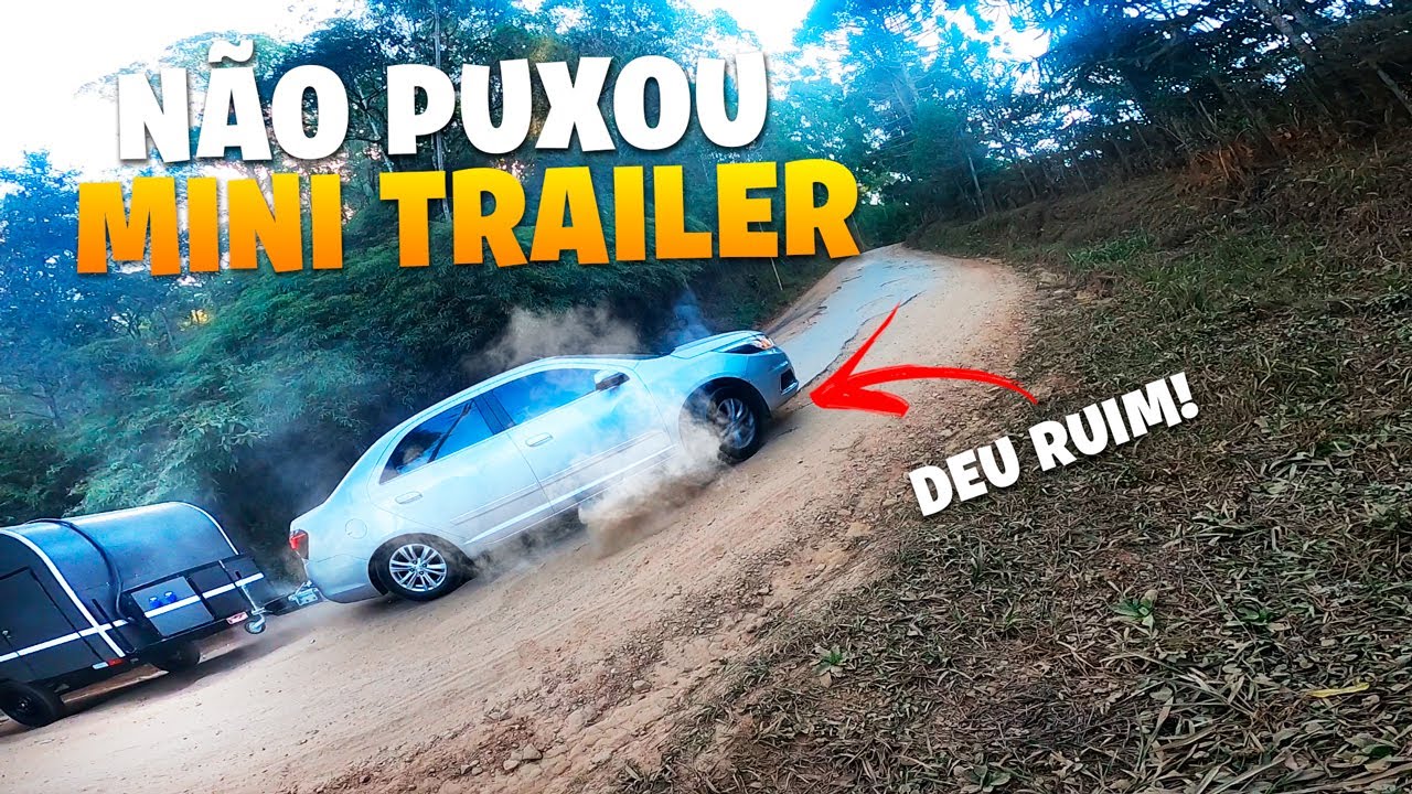 Primeira Viagem Mini Trailer e Fomos Guinchados • Vlog