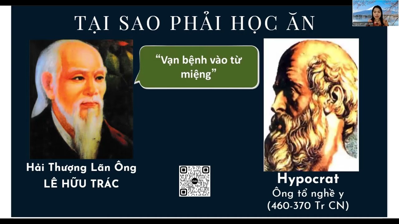 TẠI SAO CẦN PHẢI HỌC ĂN