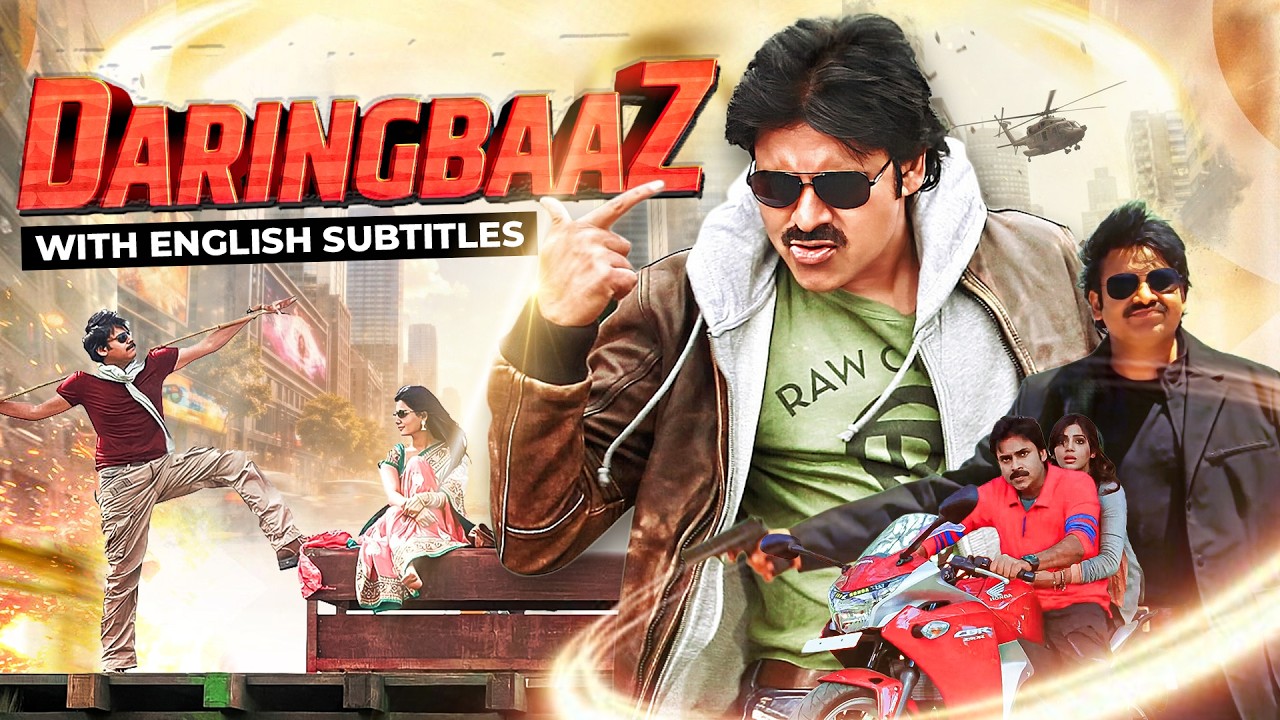 Daringbaaz 🎬 Hindi Dubbed 4K Action Movie | English Subtitles | South Indian Blockbuster