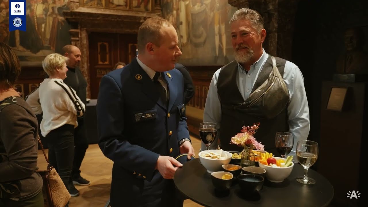 Pensioenviering Politie Antwerpen - maart 2025