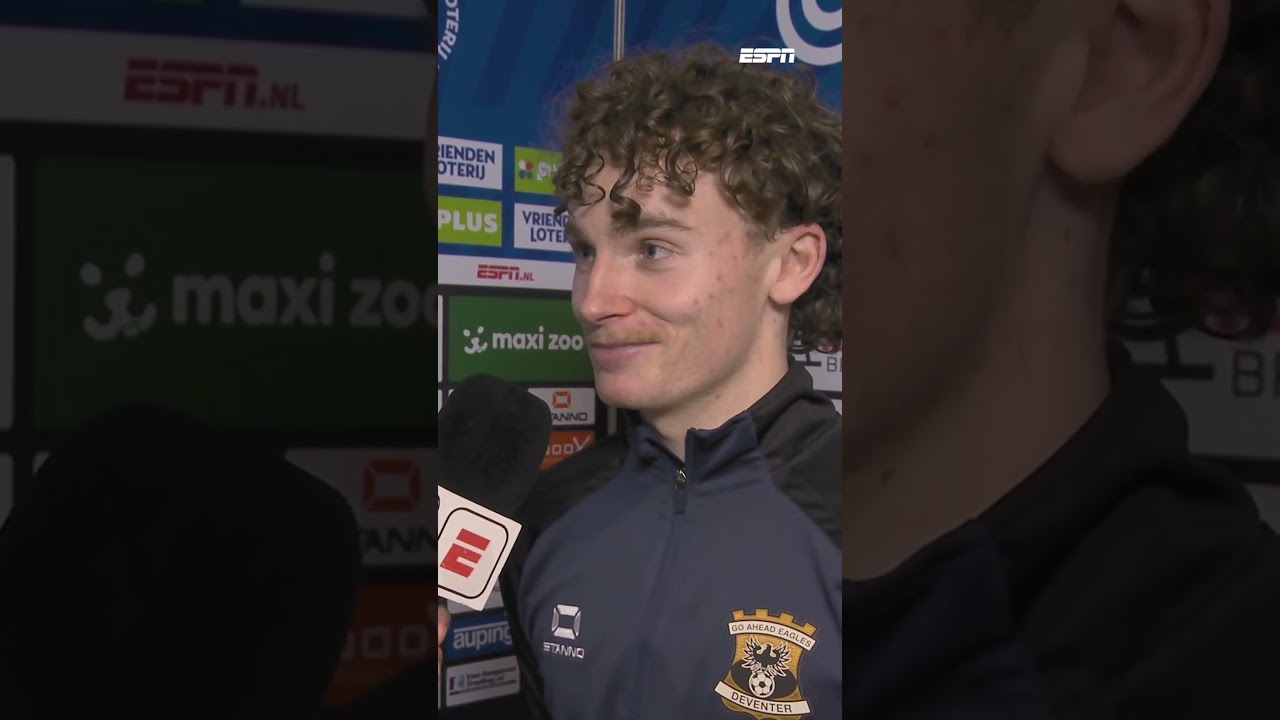 Hattrickheld Jakob Breum gaat niet mee in het verhaal van Hans Kraay jr. 😂