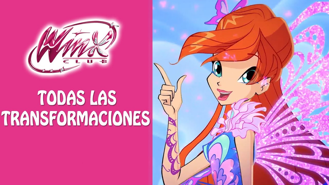 Winx Club - Todas Las Transformaciones en Español Latino!