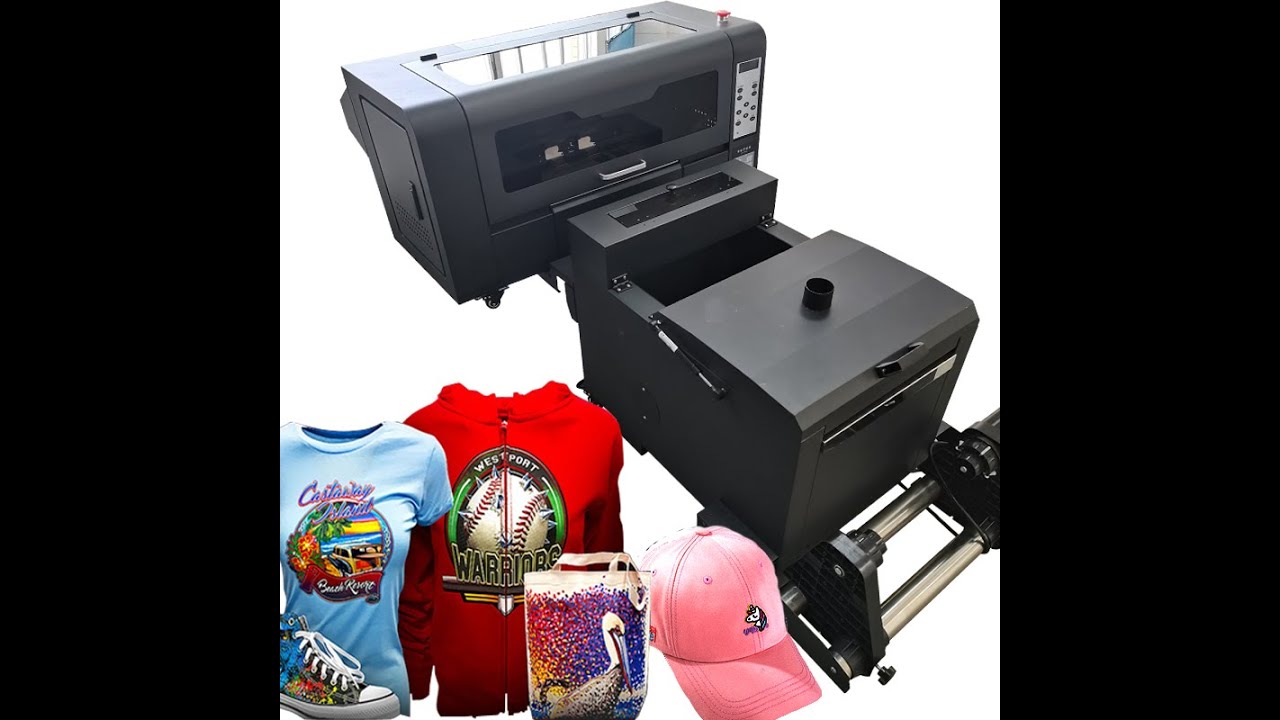 Santos A3 DTF film t-shirt printer installation part 1 2 0X