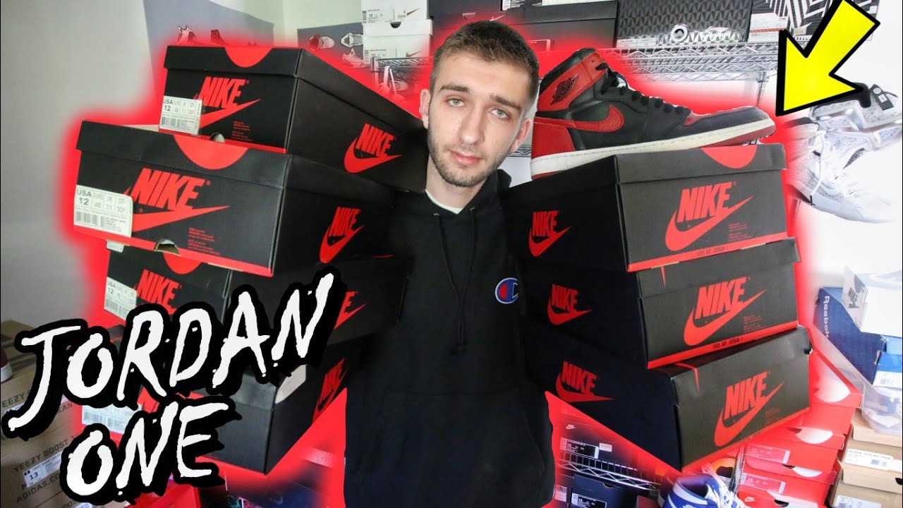 MY ENTIRE JORDAN 1 COLLECTION!!! (over 30 PAIRS!)