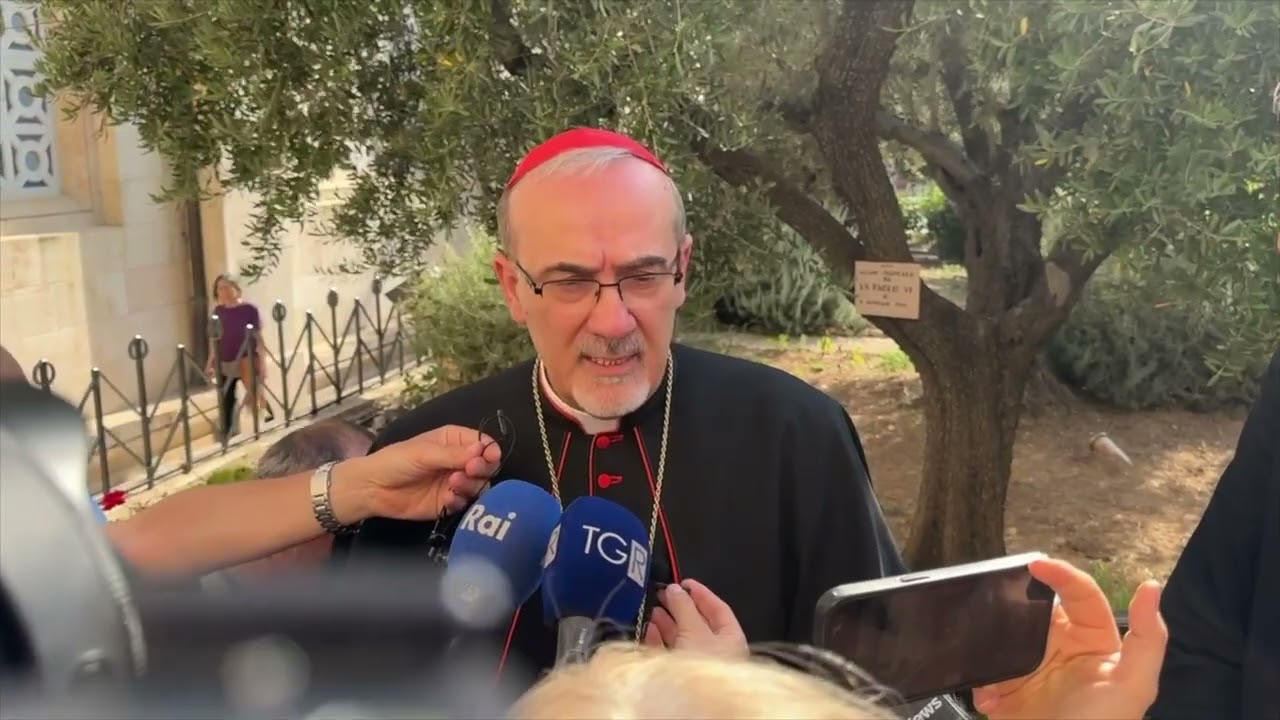 LE PAROLE/2 Il Patriarca Pizzaballa presso il Getsemani