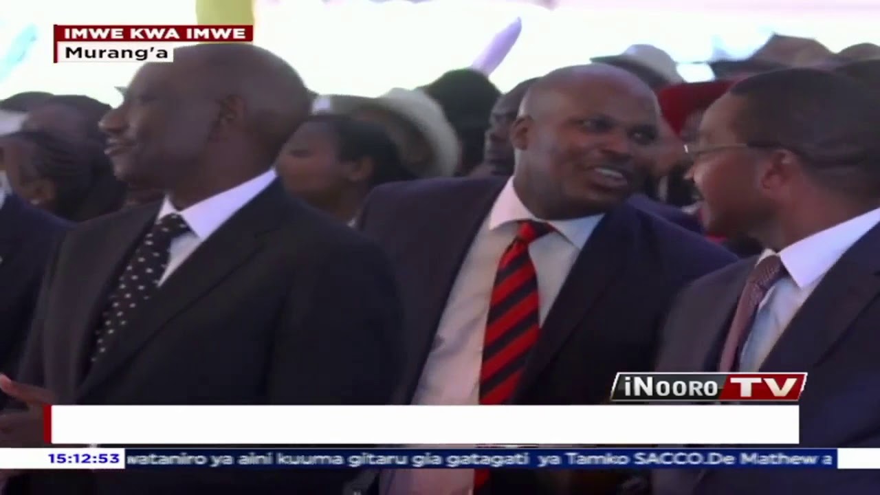 President Uhuru kuringithia rwimbo rwa 'My Dear Nduku' mena muru wa nyina na De'Mathew