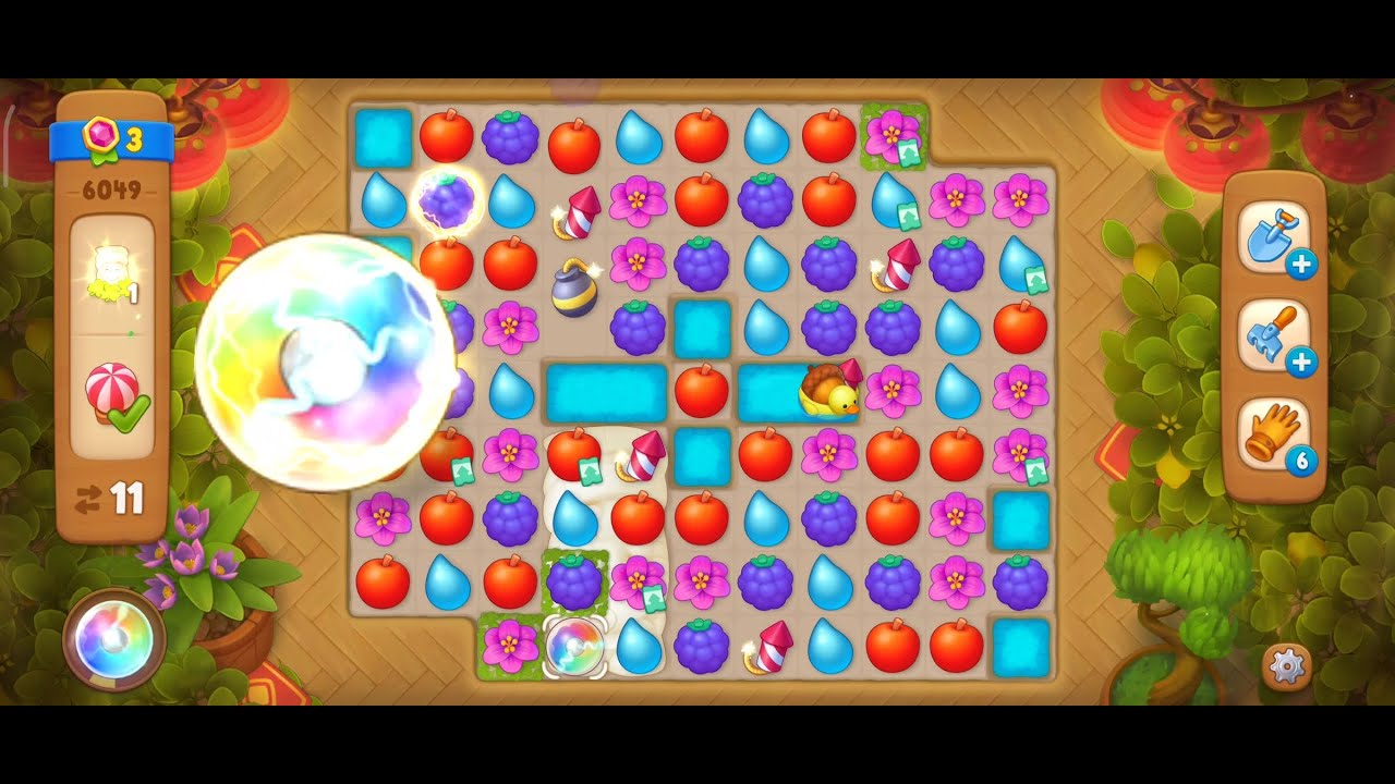 Gardenscapes level 6045 6046 6047 6048 6049 6050 6051 6052 6053 6054 6055
