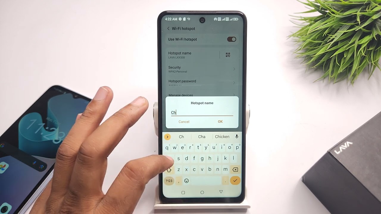 how to change hotspot password and name in lava blaze 2 5g | lava blaze 2 pro hotspot settings