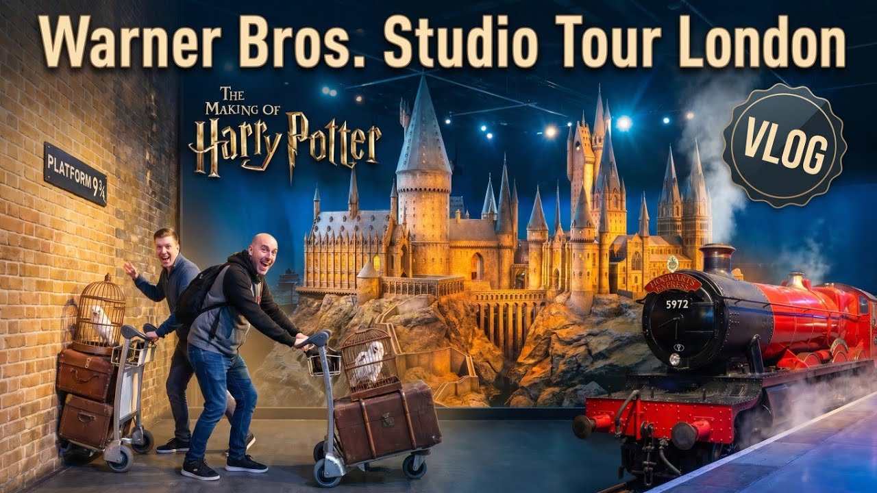 Warner Bros Studio Tour London | The Making of Harry Potter Vlog | March 2025